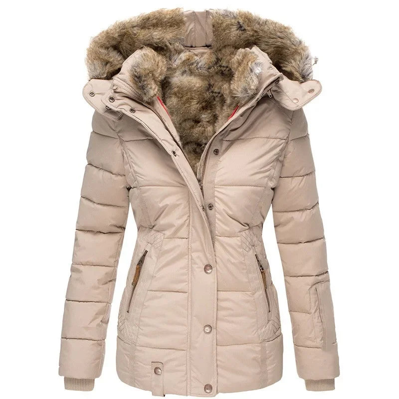 Jaqueta Feminina Puffer Forrada Ashley