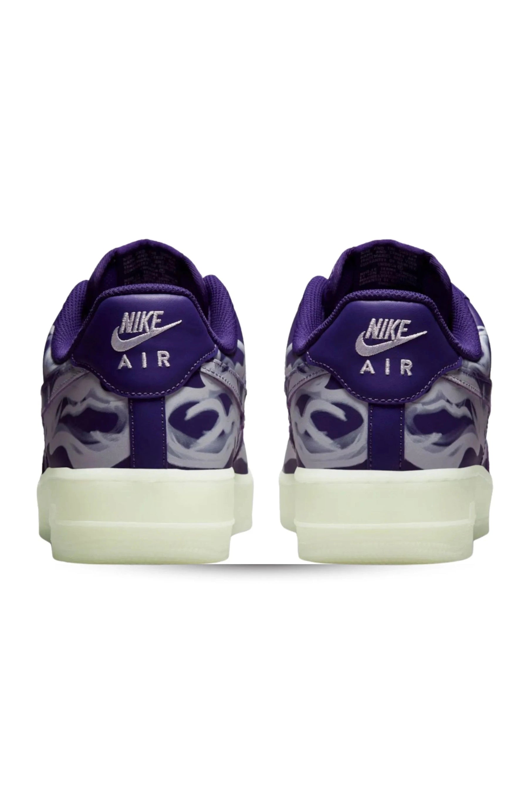 Air Force 1 Low Purple Skeleton Air Force 1 Low Purple Skeleton Dm Stores