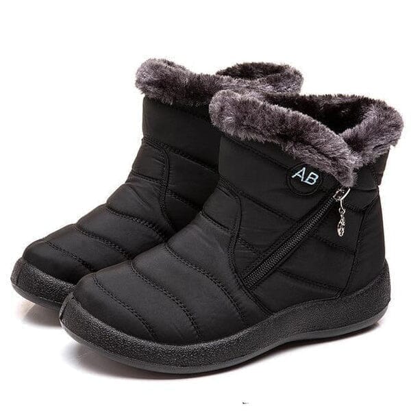 AnneBe - Bota Confort Flex Aveludada Inverno FEMININO - CALÇADOS - BOTA AVELUDADA Dashui Preto 35