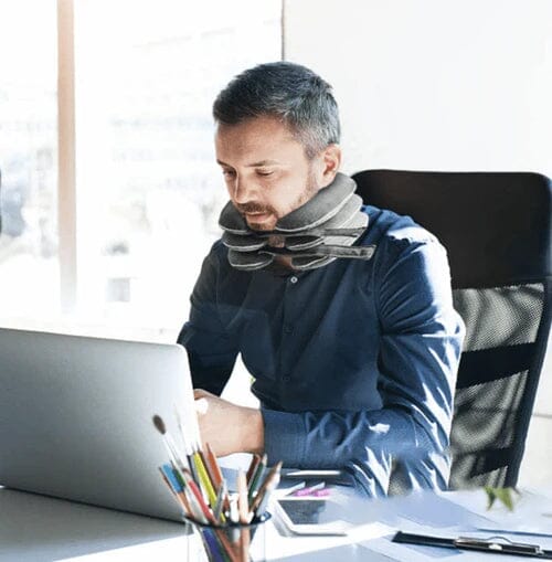 Aparelho Dispositivo de Tração Cervical - Corrige Postura e Alivia as Dores UNISSEX - SAUDE - APARELHO CORRIGE POSTURA 1 Dm Stores