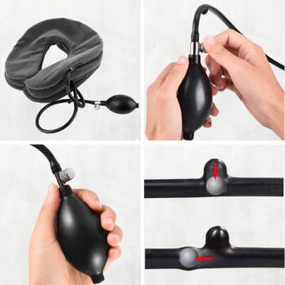 Aparelho Dispositivo de Tração Cervical - Corrige Postura e Alivia as Dores UNISSEX - SAUDE - APARELHO CORRIGE POSTURA 1 Dm Stores