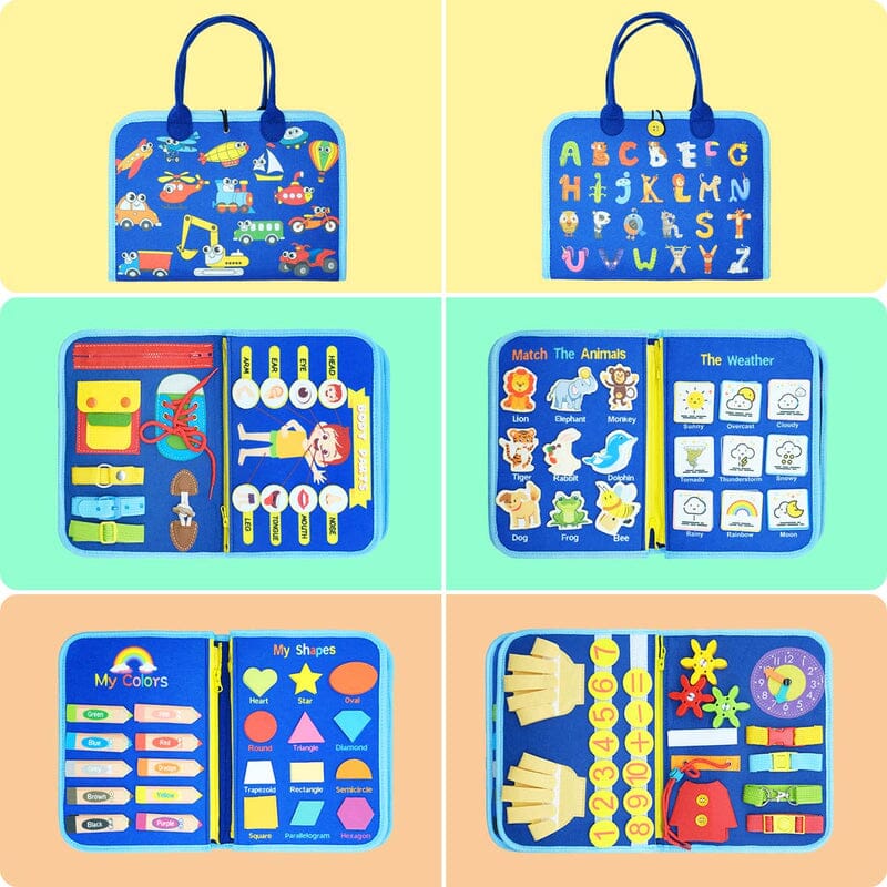 Aprender Brincando - Livro de Atividades Montessori Infantil (Brinquedo 6) Dm Stores