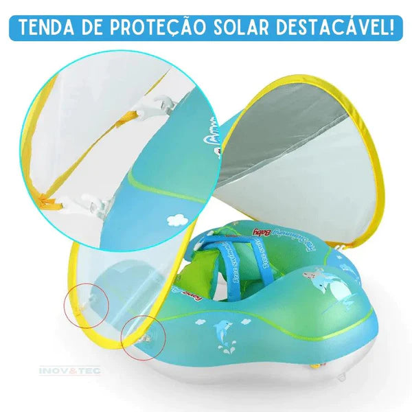 Boia Infantil Mar e Piscina Com Proteção Solar SUMMER KID Infantil (Boia Infantil 1) Dm Stores
