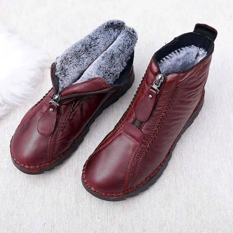Bota de Inverno Impermeável com Interior Aveludado Hot Comfort FEMININO - CALÇADOS - BOTA DE INVERNO 2 Dashui