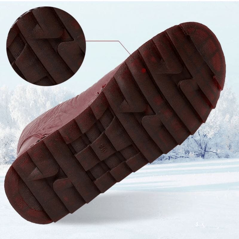 Bota de Inverno Impermeável com Interior Aveludado Hot Comfort FEMININO - CALÇADOS - BOTA DE INVERNO 2 Dashui