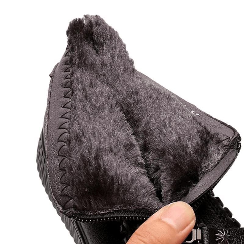 Bota de Inverno Impermeável com Interior Aveludado Hot Comfort FEMININO - CALÇADOS - BOTA DE INVERNO 2 Dashui