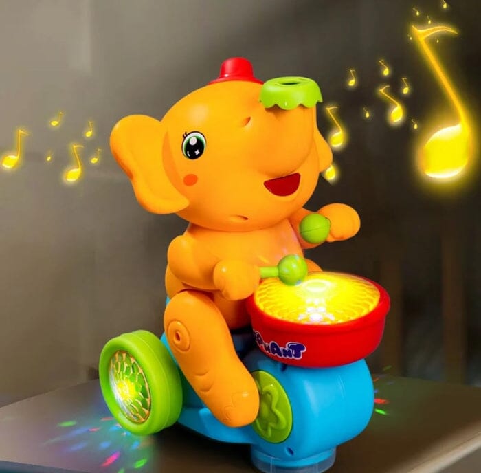 Brinquedo Musical Elefante Mágico - Interativo UNISSEX - BRINQUEDO - ELEFANTE MUSICAL Dm Stores