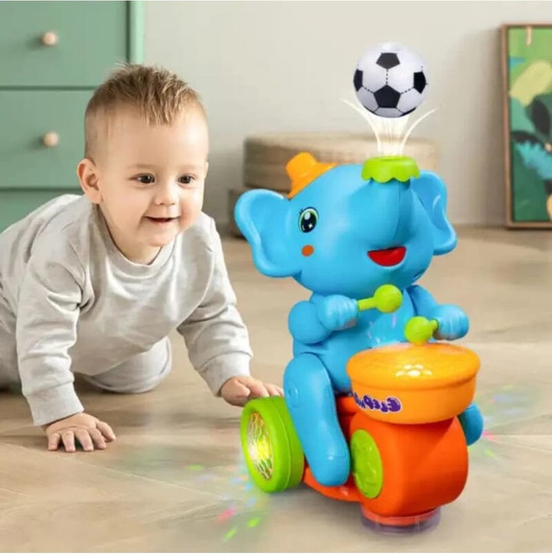 Brinquedo Musical Elefante Mágico - Interativo UNISSEX - BRINQUEDO - ELEFANTE MUSICAL Dm Stores