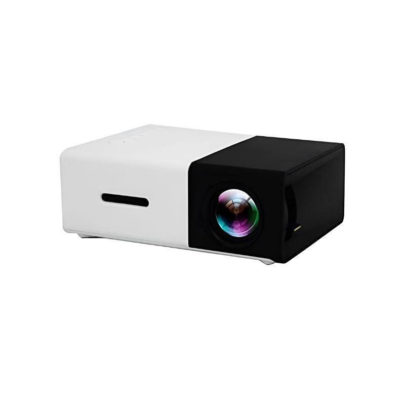 CinePro Mini Projetor Portátil 1080p Full HD CinePro Mini Projetor Portátil 1080p Full HD A minha loja Preto