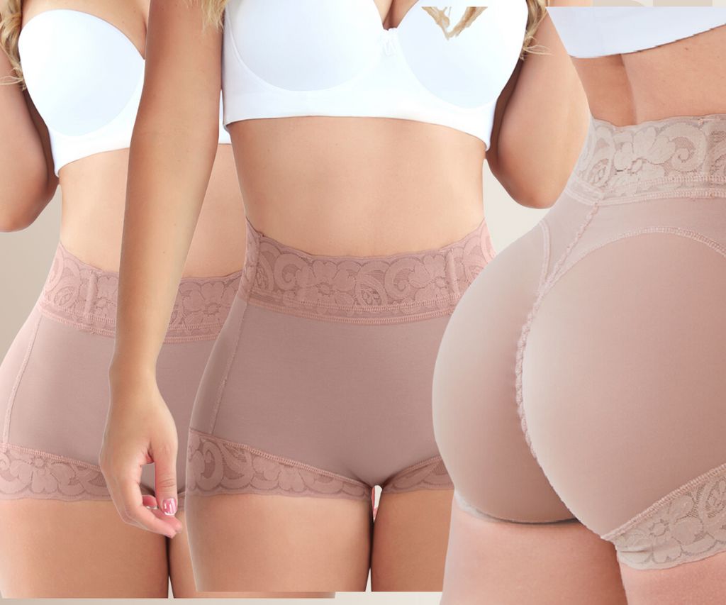 Compre 1 e Leve 3 | Calcinha Modeladora SculptFit – Modela com Conforto e Zero Marcas FEMININO - SAÚDE E BELEZA - CINTA MODELADORA Dm Stores 3 Cinzas PP