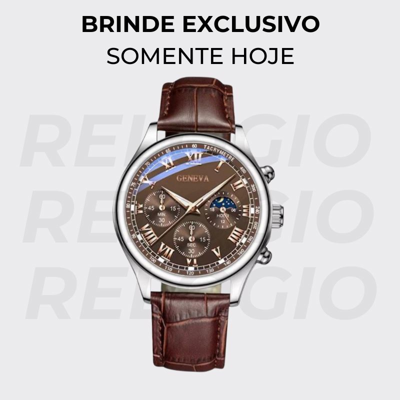 Compre 1 Leve 2 | Camisa Social Ultra Confort Anti amassados + Relogio de Brinde 131 A minha loja