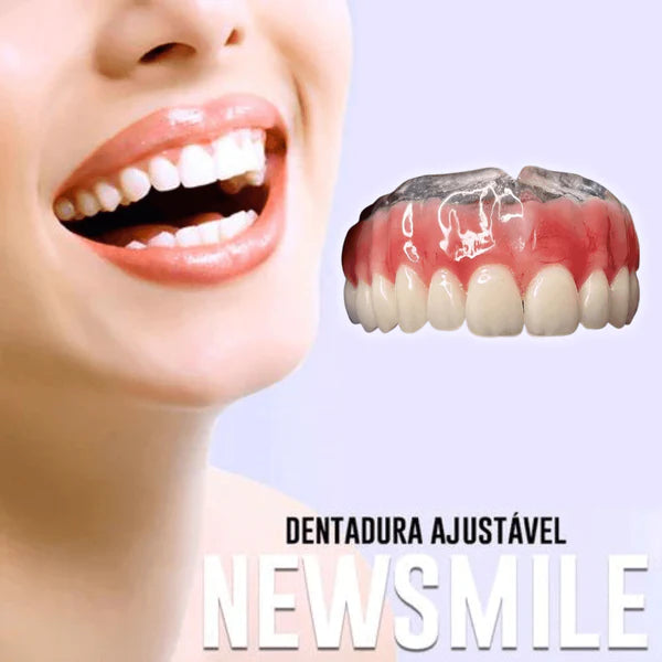 Dentadura de Silicone FIX | Ajustavel e Adaptativa Saúde & Beleza (Dentadura 1) Dm Stores 