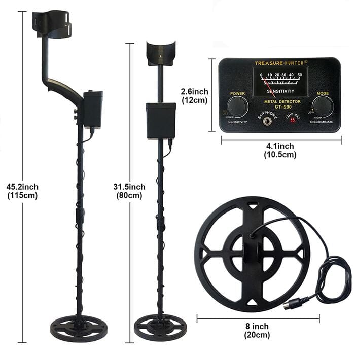 Detector de Metais e Pedras Preciosas Profissional - MetaLuxe Camping e trilha - 001 A minha loja