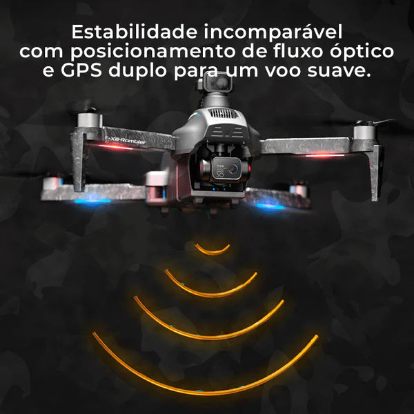 Drone F13 Pro Câmera EIS de 3 Eixos Gimbais Anti-Shake 8K HD, 5G WiFi, GPS Eletrônicos (Drone 4) Dm Stores