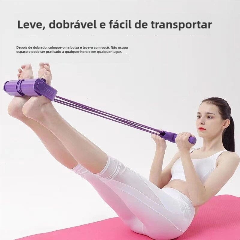 Elástico de Treino Caseiro - 250+ Variações de Treinos UNISSEX - ESPORTES - ELÁSTICO Dm Stores
