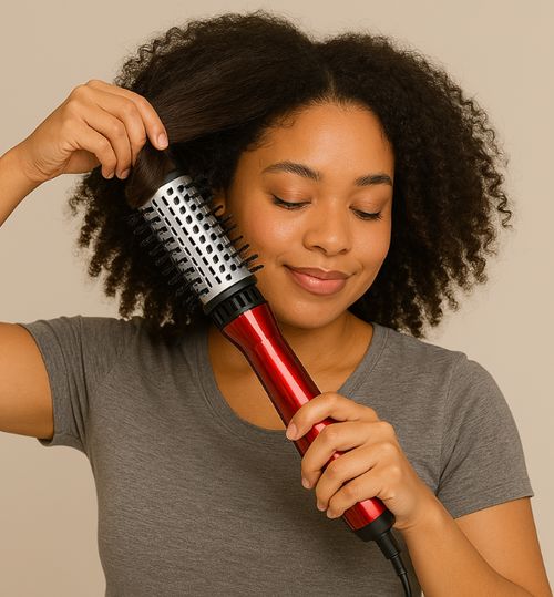 Escova Elétrica DuoStyle Pro – Seca, Alisa e Modela com Resultado Profissional FEMININO - SAUDE E BELEZA - ESCOVA 2 EM 1 Dm Stores