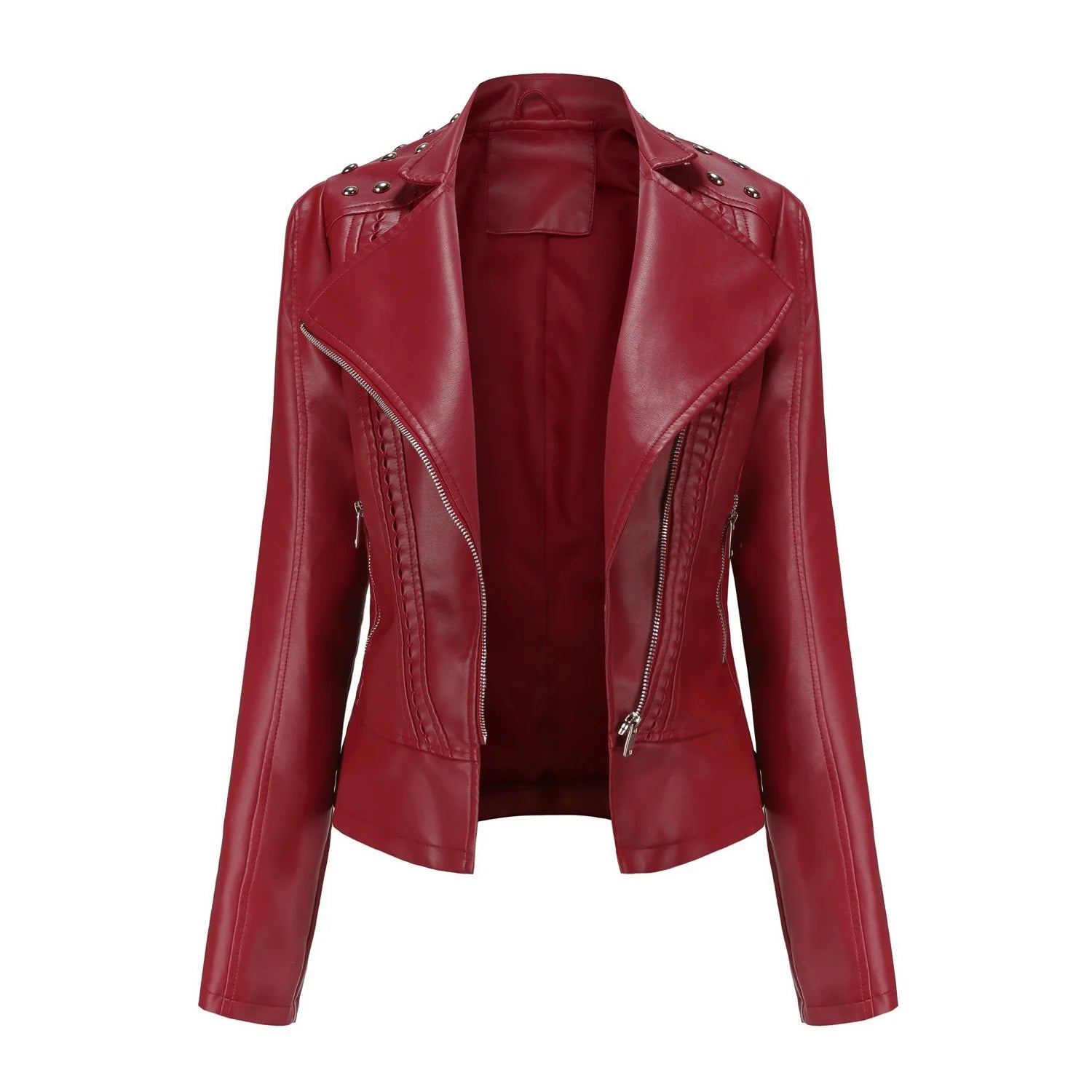 Jaqueta Feminina Fashion Style Estilo Biker com Zíper - (Promoção de Inverno 2026)