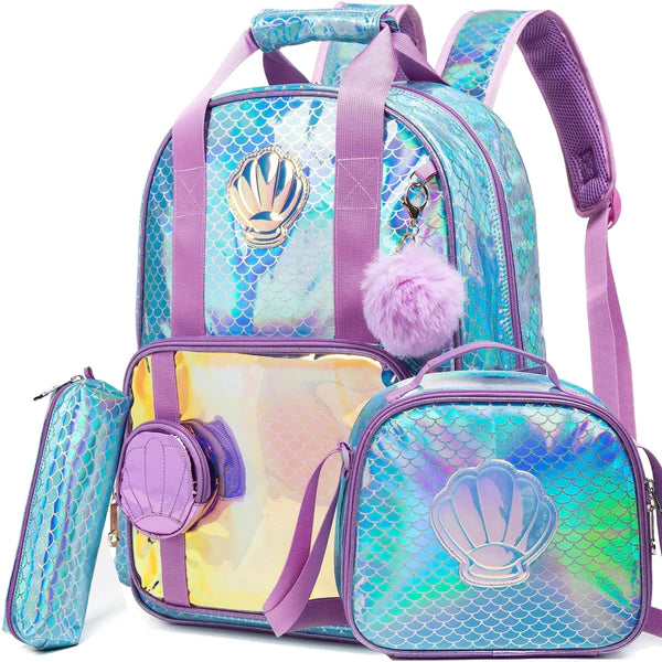 Kit Escolar Princesa Brilhante - Volta às Aulas com Estilo Infantil (Kit Escolar 5) Dm Stores 