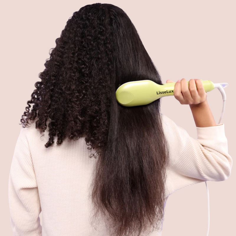 LisseLux - Escova Alisadora Profissional Saude & Beleza (Escova de cabelo 3) Dm Stores 