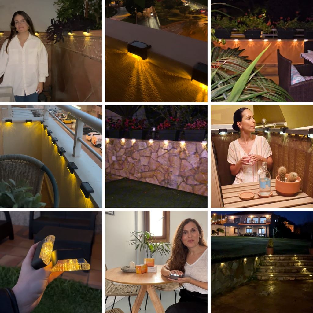 Luminária Solar BILLA UNISSEX - DECORAÇAO - LUMINARIA 1 Dm Stores