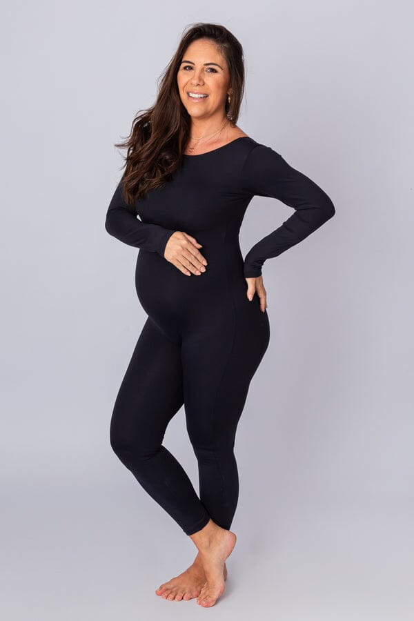 Macacão Chloé - Maternidade FEMININO - ROUPAS - MACACÃO 4 Dm Stores Preto P (38-40)