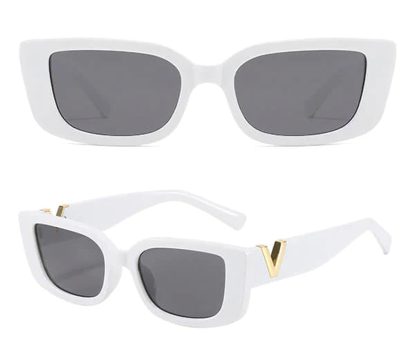 Óculos de Sol Luxury V Jóias & Acessórios (Óculos 1) Dm Stores Branco 