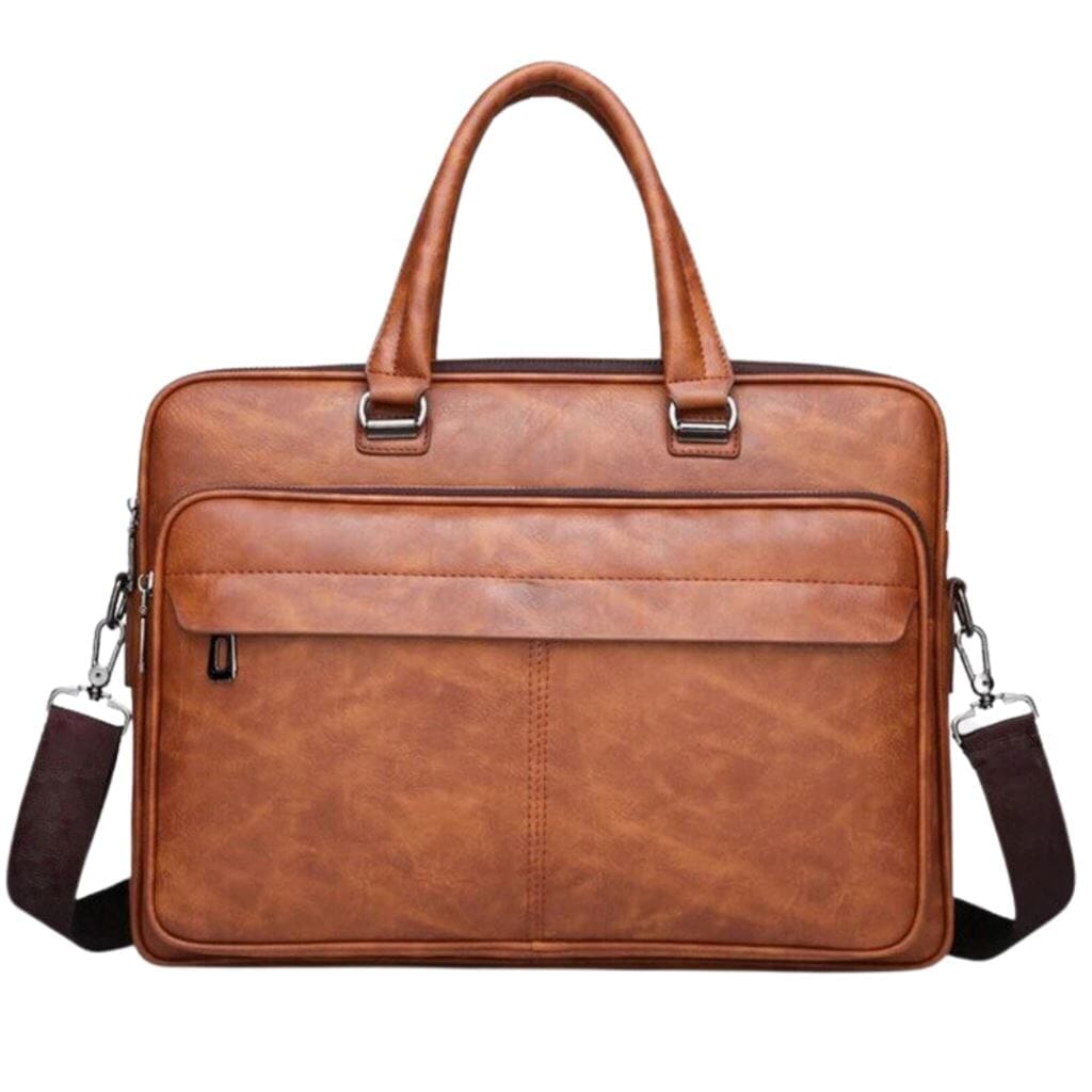 Pasta Executiva Masculina Soho MALETA005 G2 Sr Aflha Castanho