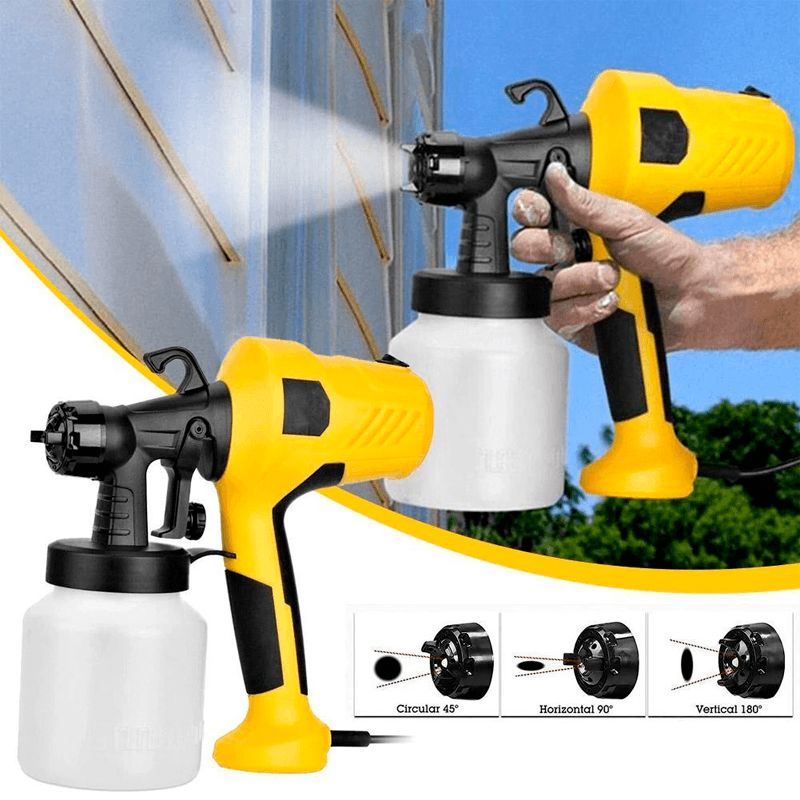 Pistola de Pintura Elétrica 500W ferramentas - 06 A minha loja