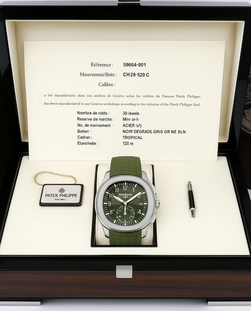 Relógio Geneve Aquanaut 42.2mm - Acompanha Caixa + Certificado do Original cópia MASCULINO - ACESSORIOS - RELOGIO 4 Dm Stores