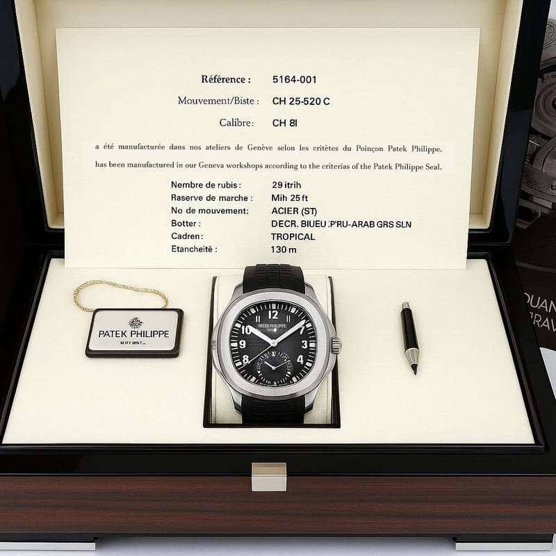 Relógio Geneve Aquanaut 42.2mm - Acompanha Caixa + Certificado do Original MASCULINO - ACESSORIOS - RELOGIO 4 Dm Stores