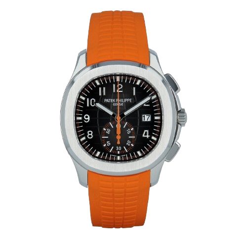 Relógio Geneve Aquanaut 42.2mm - Acompanha Caixa + Certificado do Original MASCULINO - ACESSORIOS - RELOGIO 4 Dm Stores Laranja