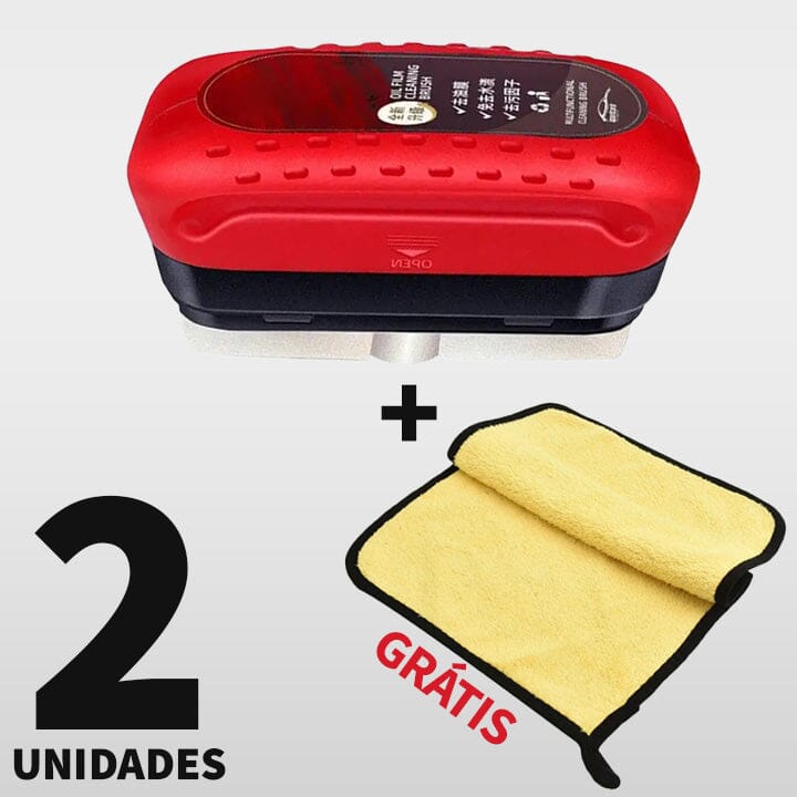 Removedor de Filme Oleoso Automotivo VidroX + Brinde UNISSEX - AUTOMOVEIS - REMOVEDOR FILME Dm Stores 2 Unidades + BRINDE