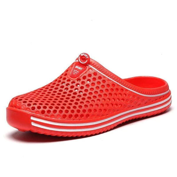Sandália Crocs Feminino Comfort Plus Calçados (Sandália Feminina 29) Dm Stores 34 Vermelho 