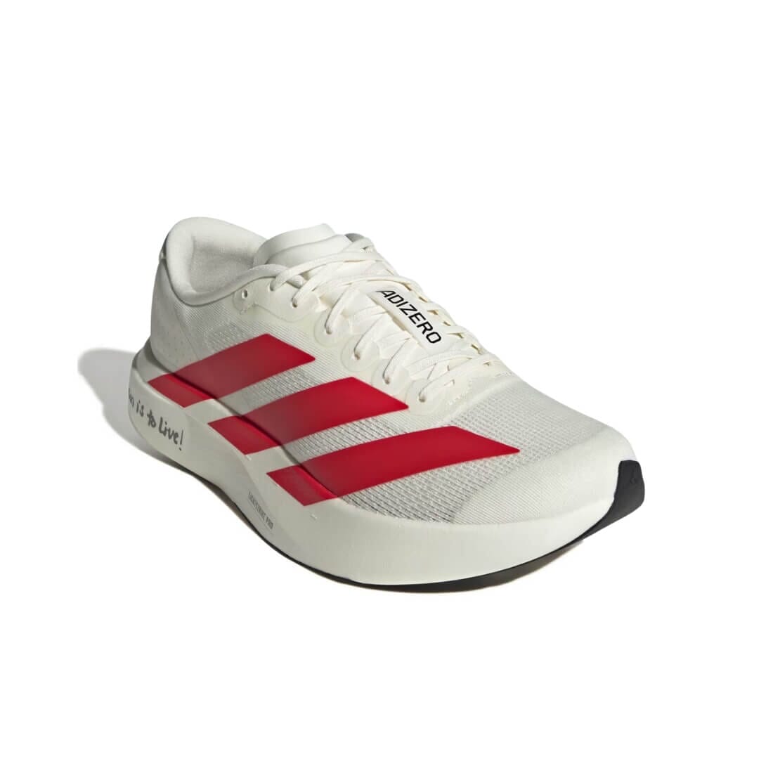 Tênis Adidas Adizero Evo SL White Red - JS1182 Tênis Adidas Adizero Evo SL White Red - JS1182 Dm Stores