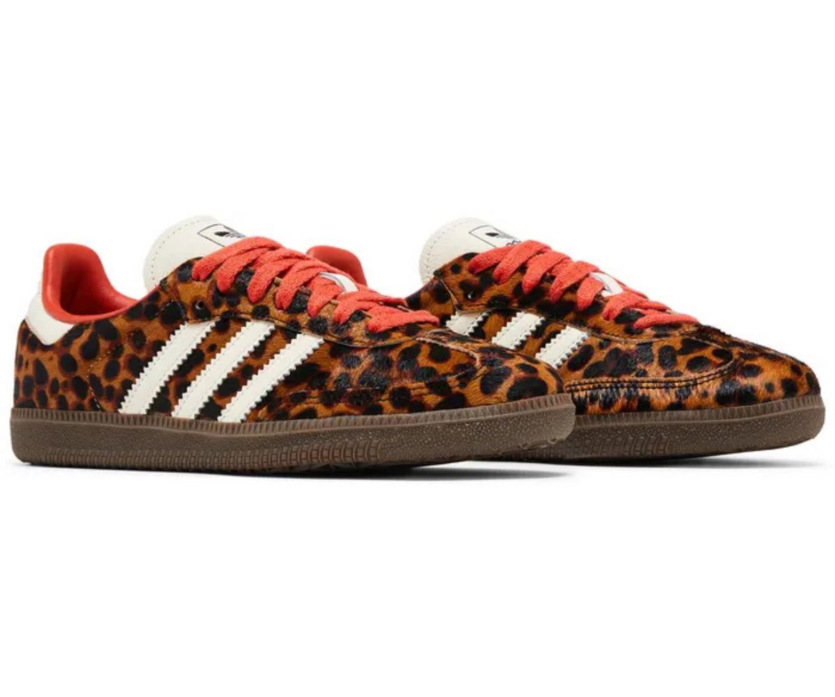 Tênis Adidas Samba Samba OG Cheetah Pack Preloved Red Tênis Adidas Samba Samba OG Cheetah Pack Preloved Red Dm Stores