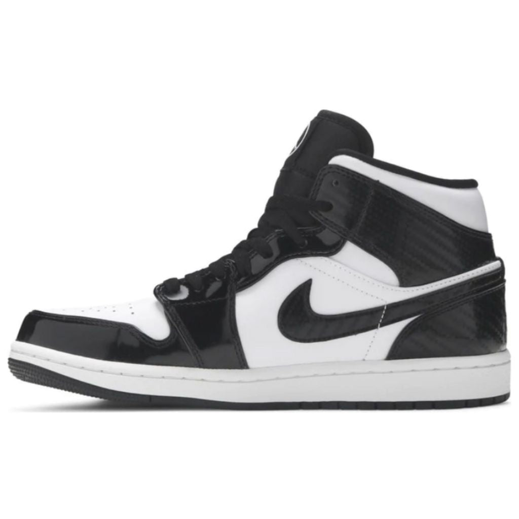 Tênis Air Jordan 1 Mid Carbon Fiber Tênis Air Jordan 1 Mid Carbon Fiber Dm Stores 34
