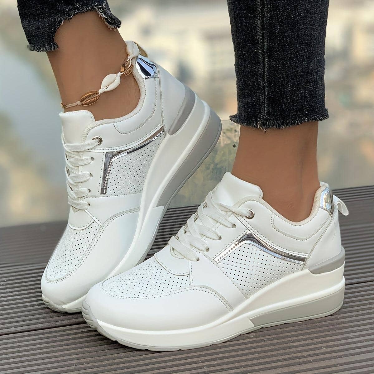 Tênis Feminino Liora Tênis 08 Soul Sneakers Branco 33