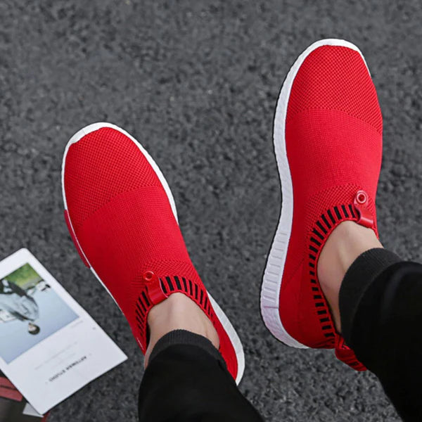 Tênis Masculino Casual Calçados (Tênis Masculino 26) Dm Stores 36 Vermelho