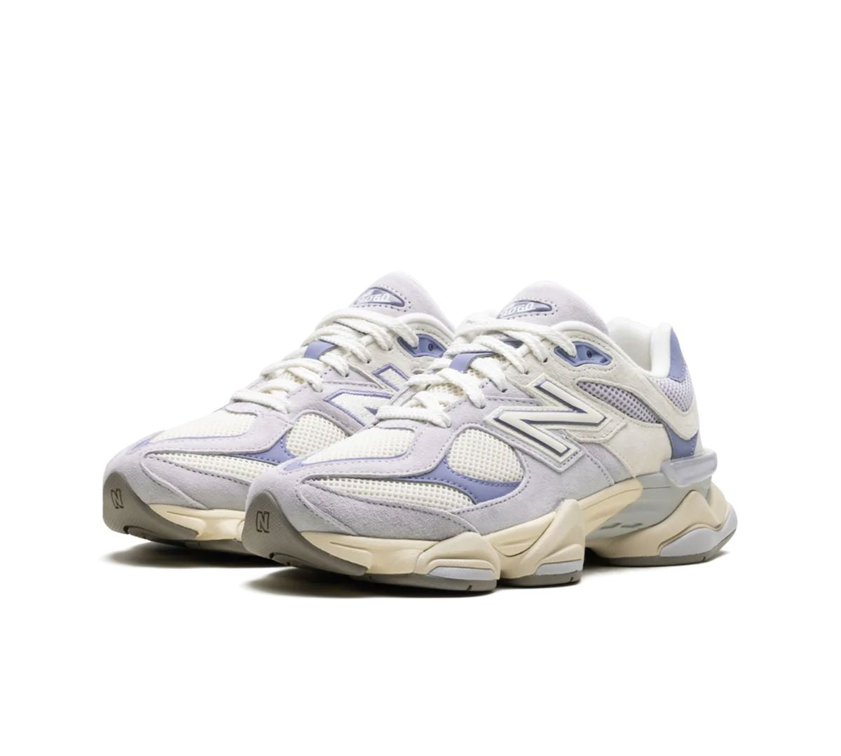 Tênis New Balance 9060 'Pearl Grey Linen' Cinza / Lilás Tênis New Balance 9060 'Pearl Grey Linen' Cinza / Lilás Dm Stores