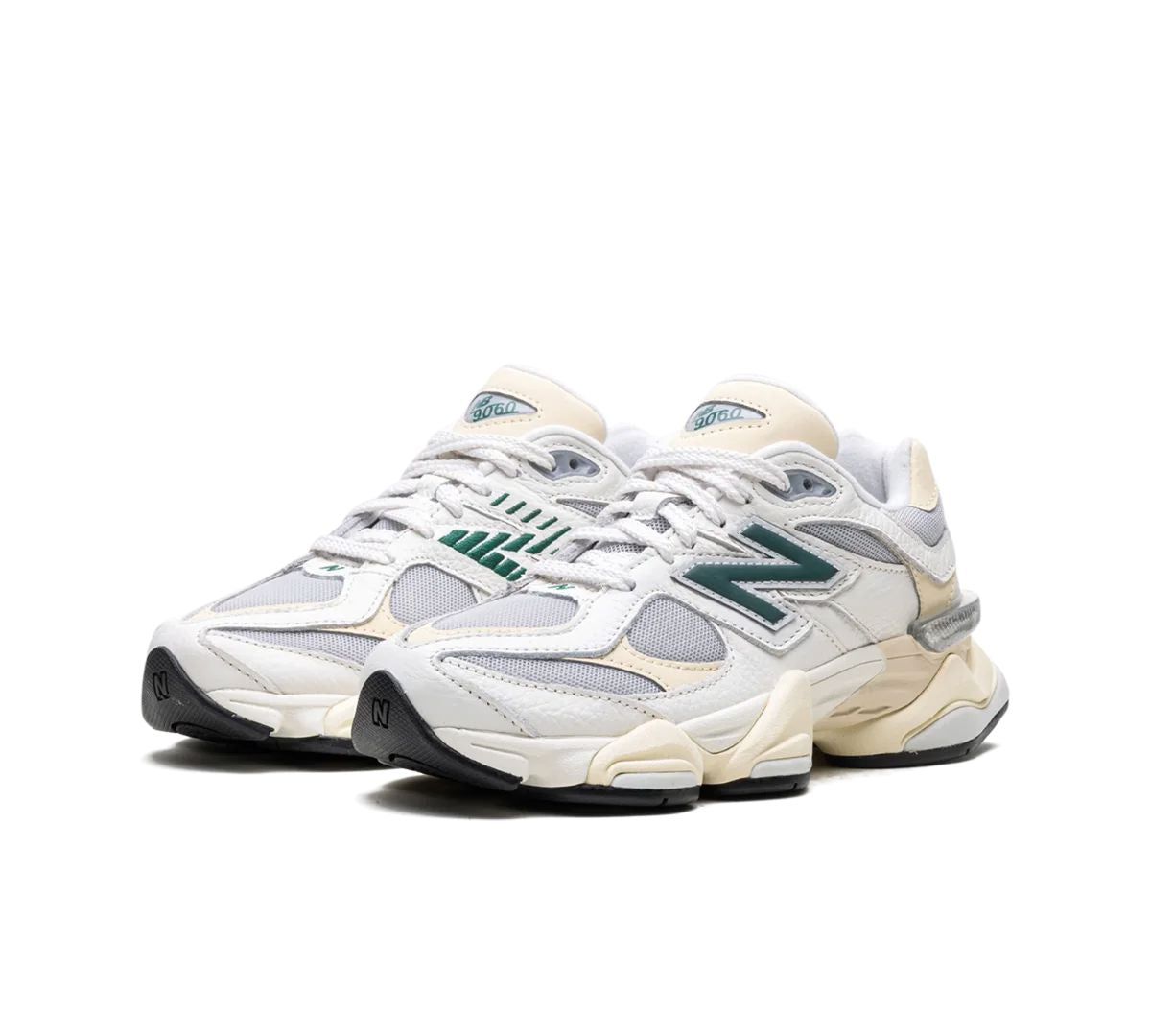 Tênis New Balance 9060 'Sea Salt Yellow' Branco / Verde Tênis New Balance 9060 'Sea Salt Yellow' Branco / Verde Dm Stores