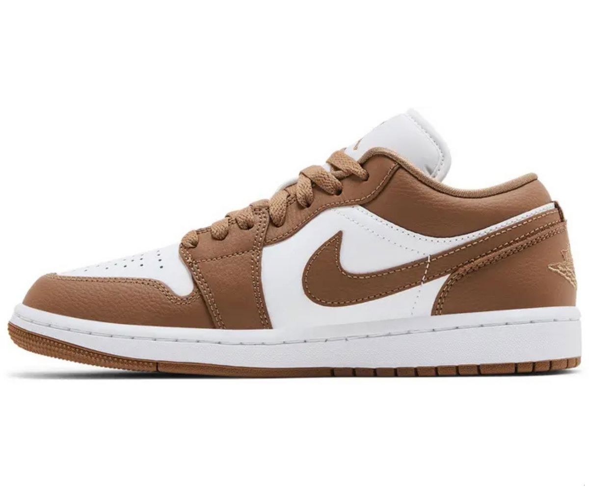 Tênis Nike Jordan 1 Low Archaeo Brown White Tênis Nike Jordan 1 Low Archaeo Brown White Dm Stores 34