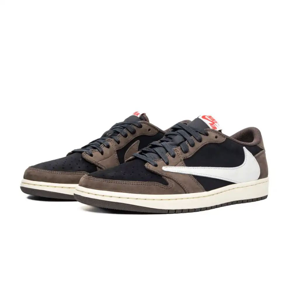 Travis Scott x Air Jordan 1 Low Retro SP Dark Mocha Tênis Nike Jordan 1 Low Archaeo Brown Dm Stores