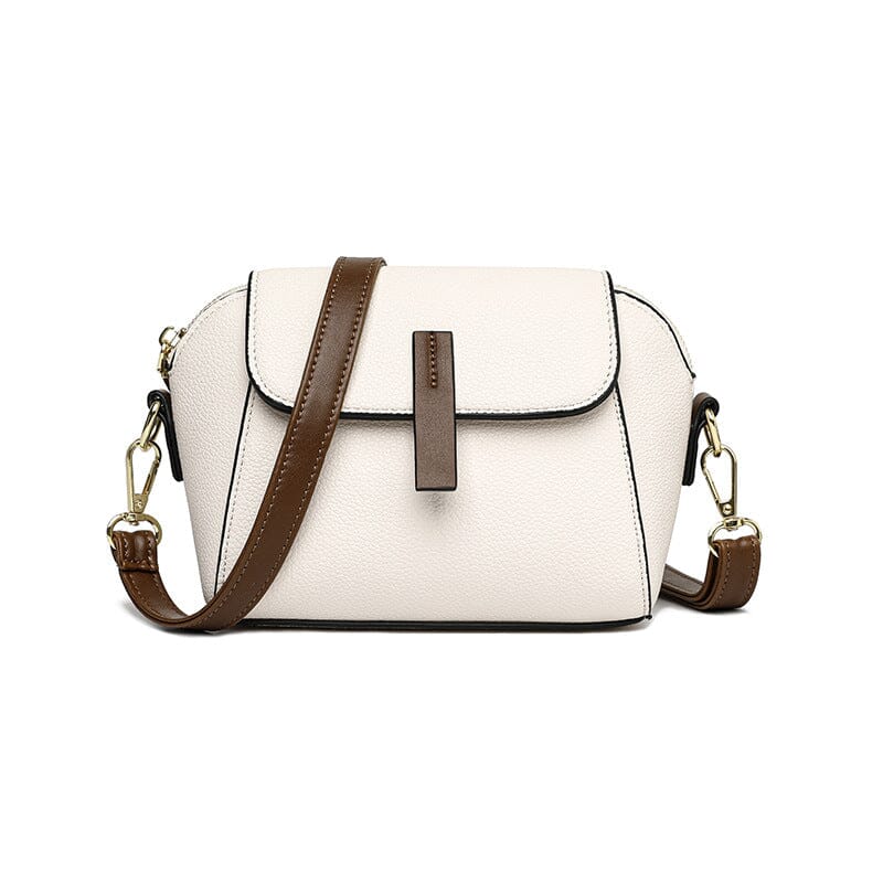 Bolsa de Couro Feminina Tiracolo - ChicEssence Joias & Acessórios (Bolsa 14) Dm Stores Branco