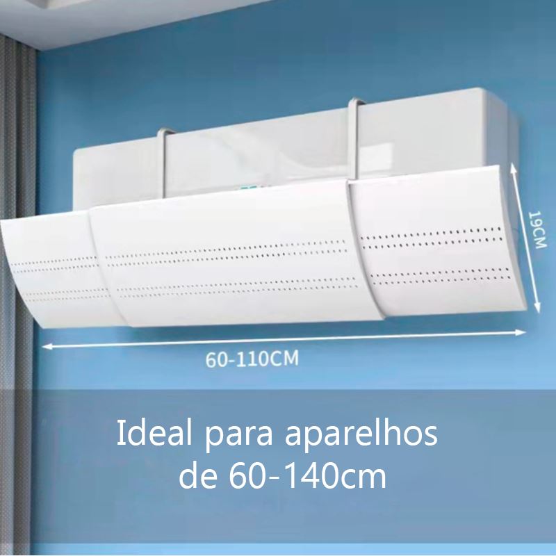Defletor de Ar Condicionado Ajustável Casa (Ar Condicionado 2) Dm Stores 60-110cm