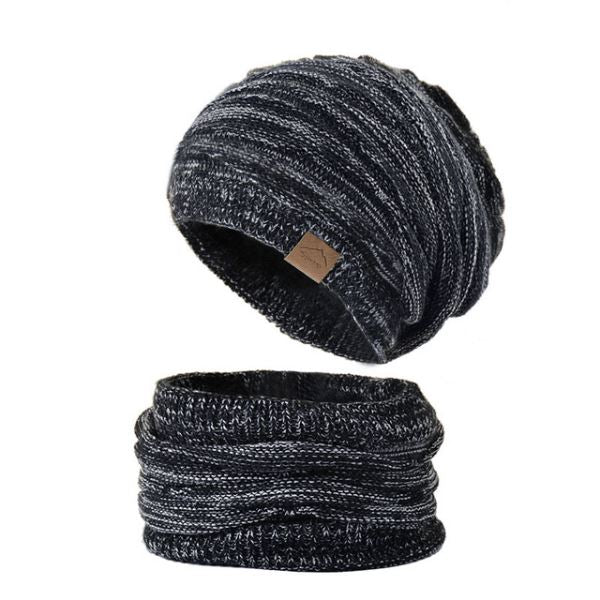 Gorro e Protetor de Pescoço Lã Feminino