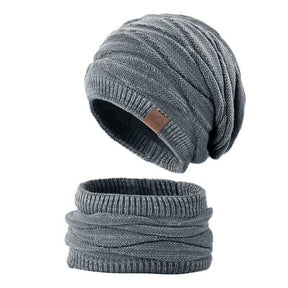 Gorro e Protetor de Pescoço Lã Feminino