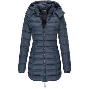 Casaco Feminino de Inverno com Capuz e Zíper - Acolhedor, Elegante e Leve - (Promoção de Inverno 2026)