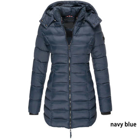 Casaco Feminino de Inverno com Capuz e Zíper - Acolhedor, Elegante e Leve - (Promoção de Inverno 2026)