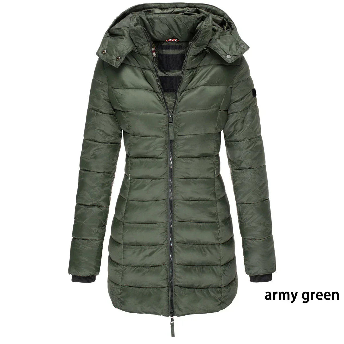 Casaco Feminino de Inverno com Capuz e Zíper - Acolhedor, Elegante e Leve - (Promoção de Inverno 2026)