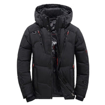Jaqueta Masculina de Inverno Térmica com Capuz